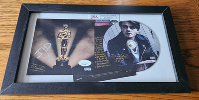 RAPPER JID SIGNED AUTOGRAPHED FRAMED DICAPRIO 2 CD JSA COA