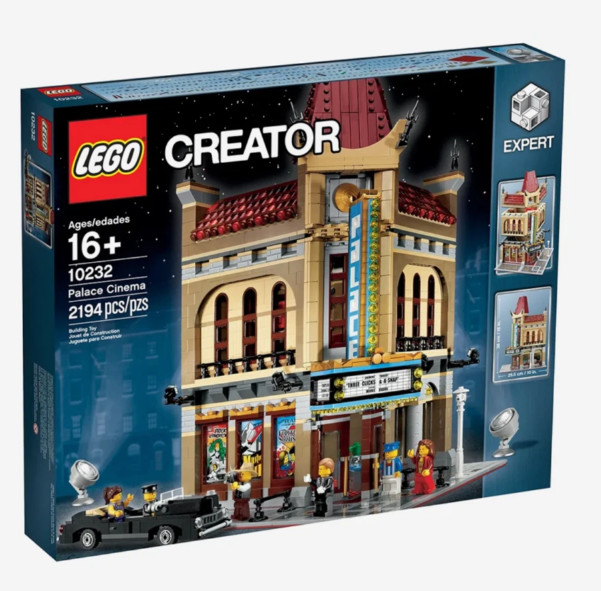 Lego 10232 Creator Expert Palace Cinema 2194 piezas sellado MISB coche de construcción modular