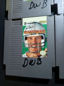 4 NES Sports Games. Golf, Tennis, Football, John Elway Football All Tested