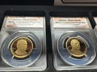2012 S ANACS PR70 DCAM Presidential Dollar (4) Coin Set First Day of Issue PROOF — photo 2