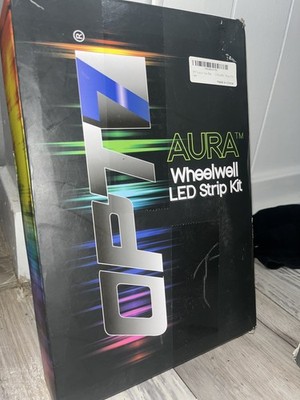 AURA Interior LED 4 PC Strip Kit Under Dash Lighting (NEW)