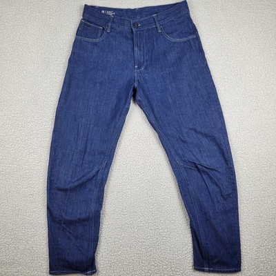 G-Star Raw Arc 3D Boyfriend Jeans Womens 26x32 Fits (30x26) Blue Denim