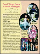 Dawn, Matchbox 70s small dolls 1-page print article 2000 history ARTICLE ONLY