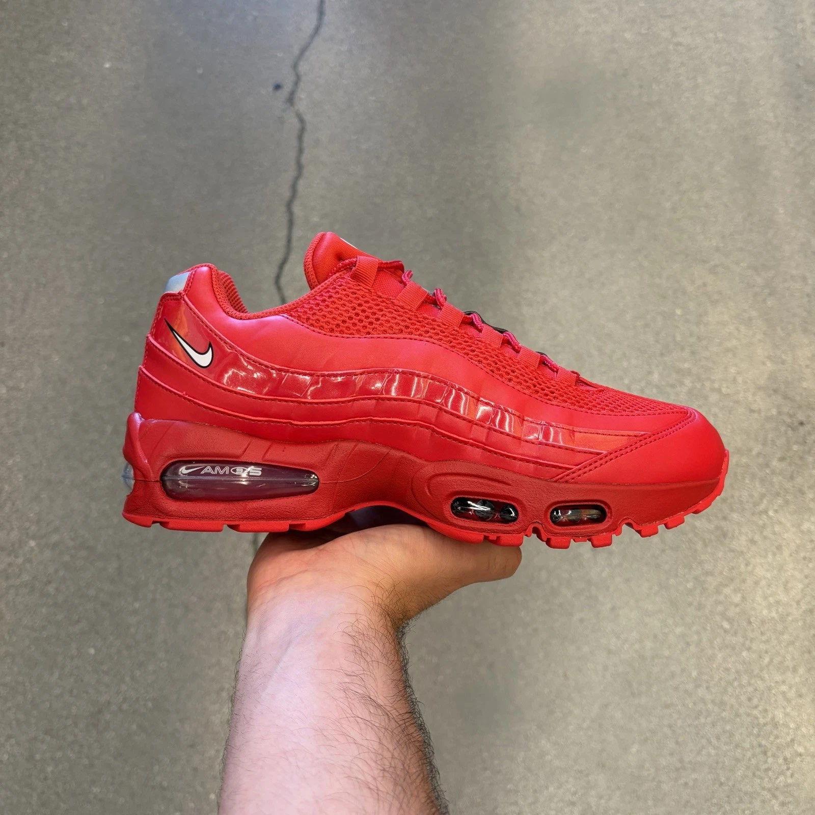 Nike Air Max 95 'Big Bubble Total 90 University Red' (IB6830-602) Men's Size New