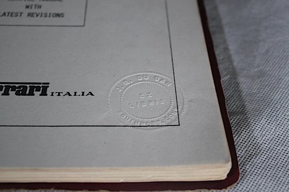 Manual de servicio original Ferrari 330 GT 2+2, BONITO 1965-1967 Foto 4 de 4