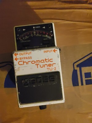 Boss -Tu -2  Chromatic Tuner Used As Is.