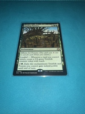 MTG Lorwyn Eclipsed Sapling Nursery #192 Rare Normal