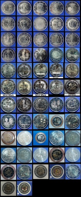 LUXEMBOURG - 2 Euros Commemorative 2004 - 2025 Toutes les Années Disponibles UNC