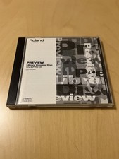 Roland Library Preview Disc SP70-01 Sample Sound Library Sampling CD-ROM