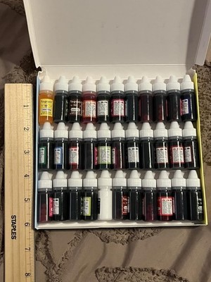 12 Color Oil-Based Food Coloring Set for Chocolate & Candy Melts, 0.25 oz