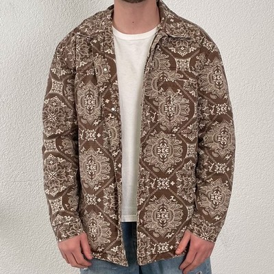 Karl Kani Chest Signature Washed Ripstop | Shirt Jacke Herren | Brown