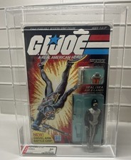 GI Joe 1983   Torpedo   Brand New  Sealed   20-Back   AFA Graded 80