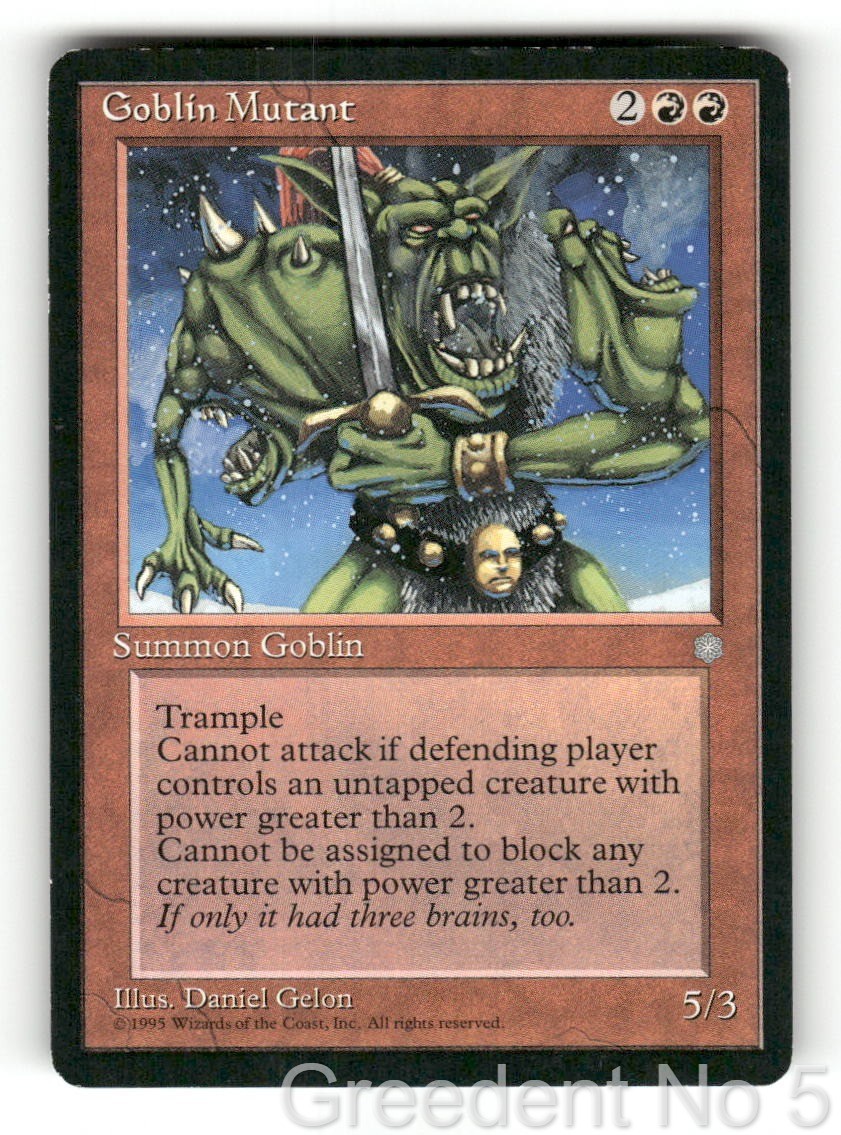 Goblin Mutant 12 Uncommon Anthologies Magic: The Gathering Heavily Played