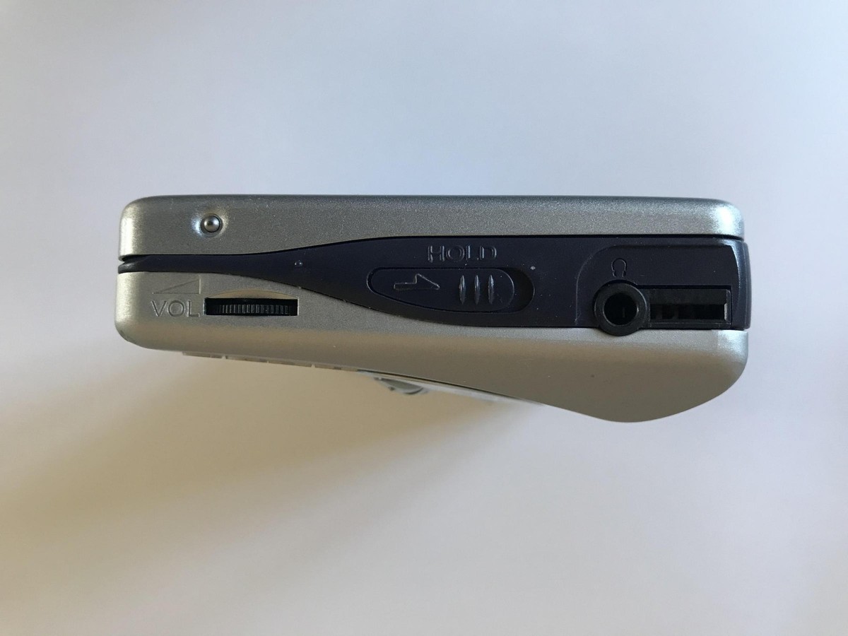 Sony Walkman Auto-Reverse Portable Cassette Player Silver (WM