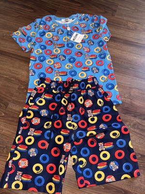 New Boys Moschino Teddy Bear Shorts +T Shirt Set. Sz 7 Y