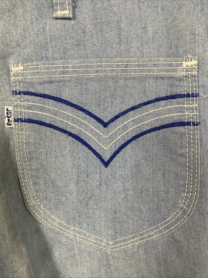 Levi 520 Pantalón Hombre Azul Vintage Americana Foto 3 de 4