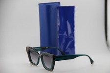 NEW FACE A FACE HALOS 2 COL 2045 CLEAR BLUE BROWN SUNGLASSES FRAMES 49-22