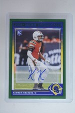 Kamren Kinchens [Green Signature] #348 2024 Panini Score