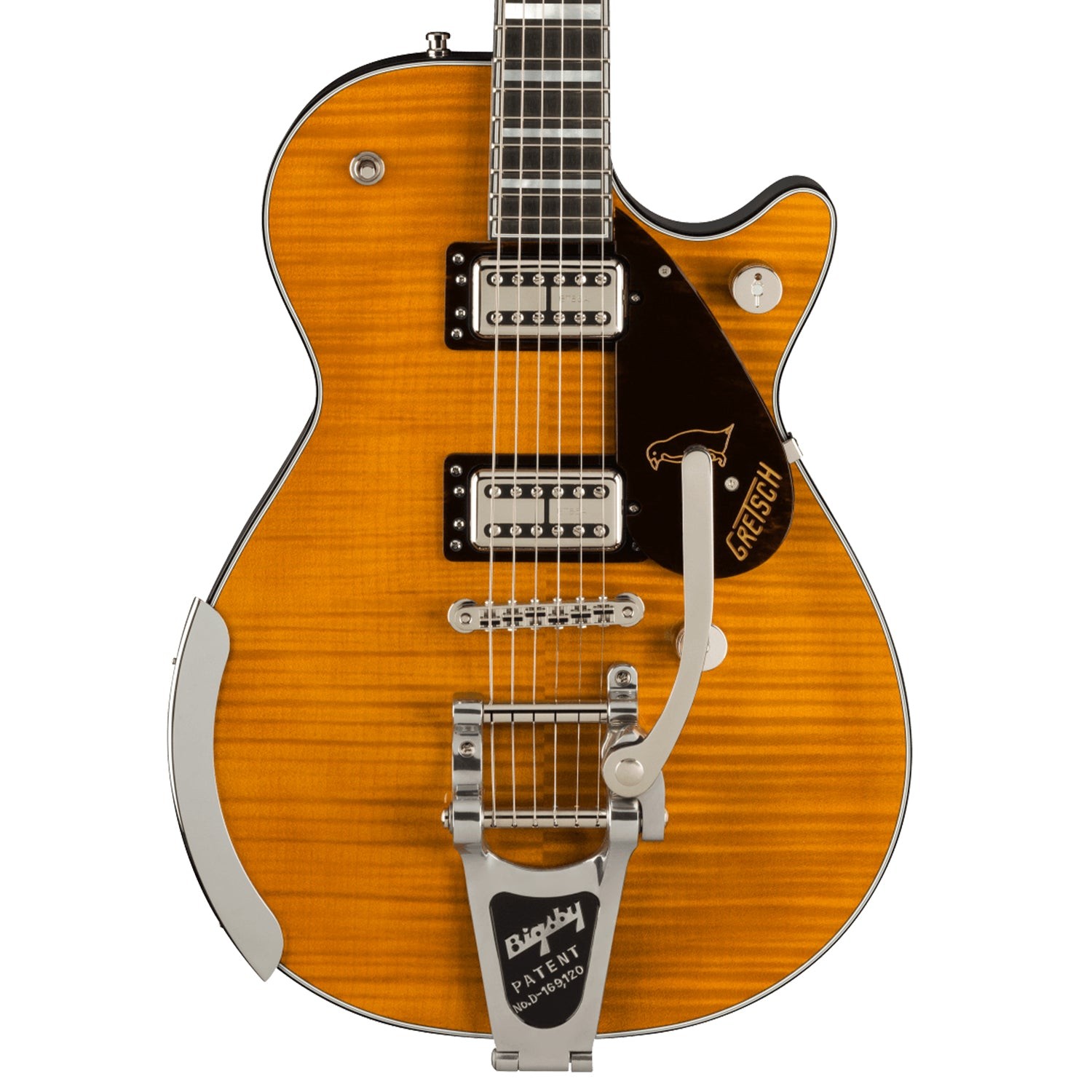 Фирменная электрогитара Gretsch Nigel Hendroff Penguin - Amber Flame 605990₽