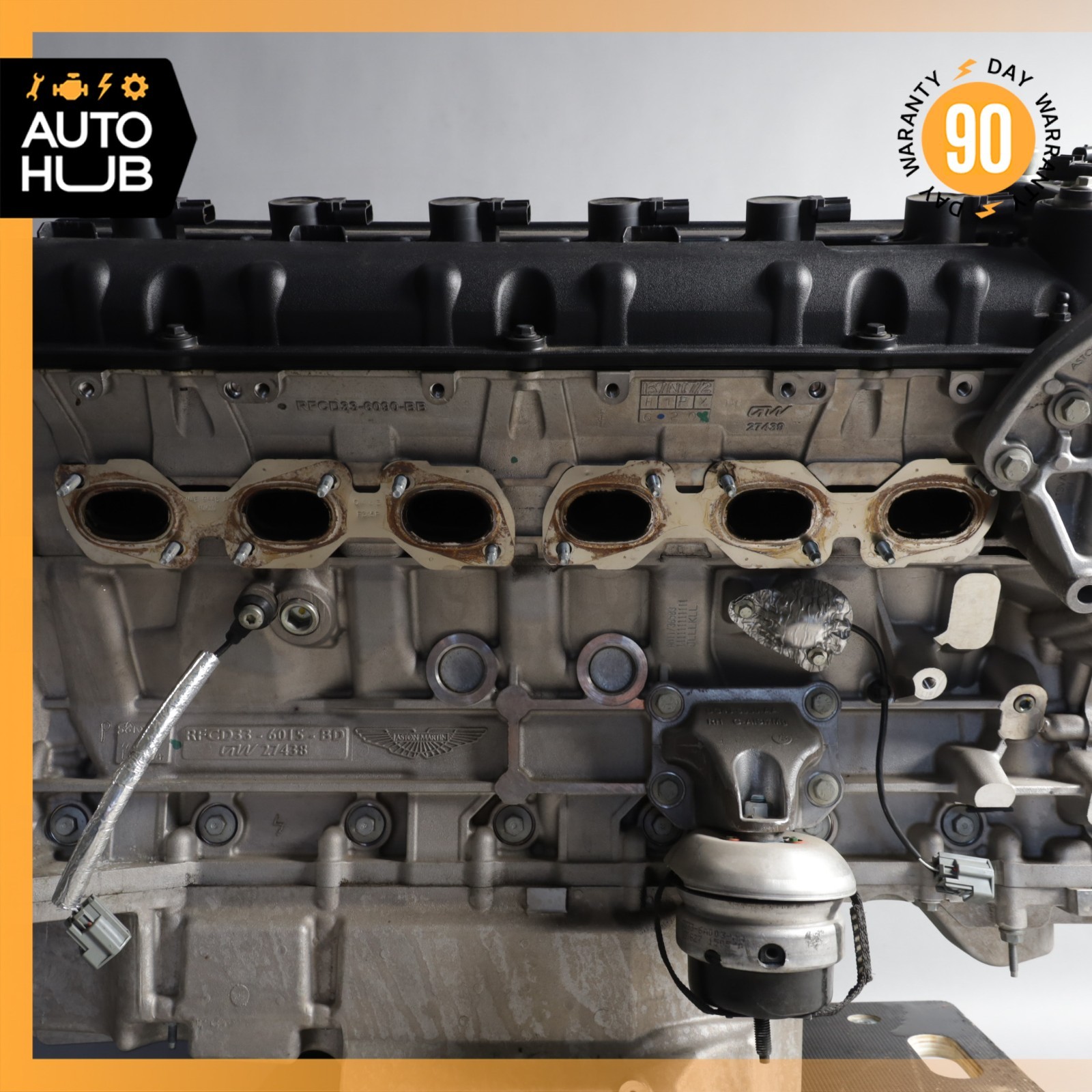 13-16 Aston Martin DB9 Rapide AM11 5.9L V12 Engine Motor Assembly OEM 22k