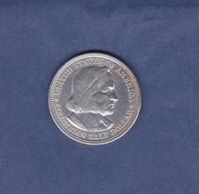 USA Half Dollar 1893 Kolumbus  900er Silber - f&uuml;r Sammler