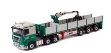 WSI 9391 1:50 Die Cast DAF XF 95 BRICK TRAILER & CRANE VAN DER VEEN-NETHERLANDS