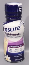 Ensure High Protein Nutritional Shake 16g Protein 8oz Case of 24 Bottles Vanilla
