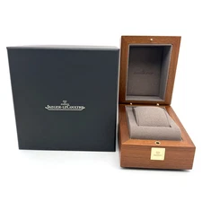 Jaeger-LeCoultre Wooden Watch Box Set – Authentic Boutique Packaging No Manual