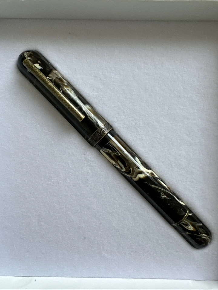 Narwhal X Goldspot Nautilus Fountain Pen - Primary Macchiato - Image 2 of 4