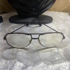 HUDSON Z87 EYEGLASSES FRAMES AVIATOR DESIGNER Brown 145 VINTAGE FRAMES