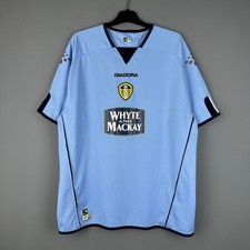 Leeds United Vintage Away Jersey Diadora Menʼs Shirt Size XL Season 2004-2005