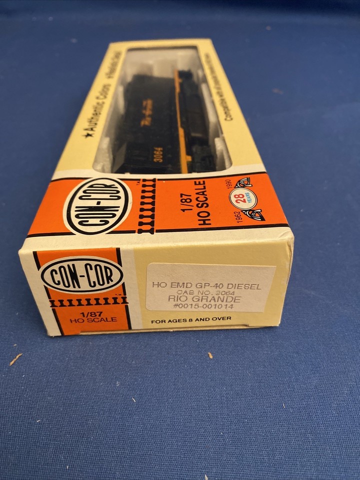 Locomotive Athearn HO – GP-40 Rio Grande N°3104 – Modélisme Ferroviaire
