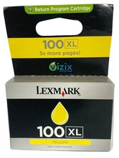 Lexmark Printer Ink Cartridge 100 Series XL Yellow NEW IN BOX