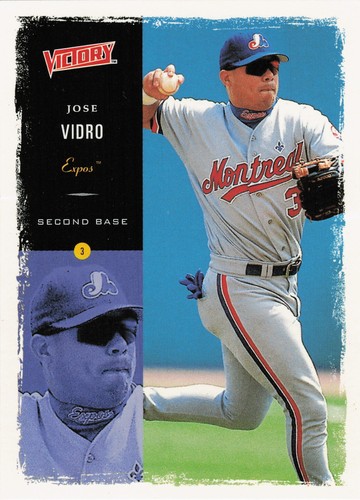 2000 Upper Deck Victory Jose Vidro #129 card