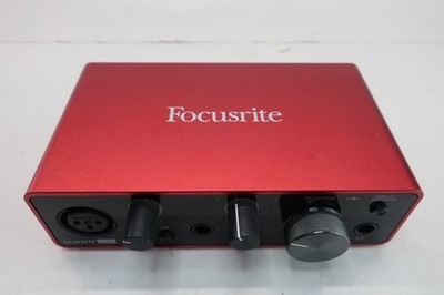Focusrite Scarlett Solo 3rd Gen 2-Channel Pro Audio Interface - Untested