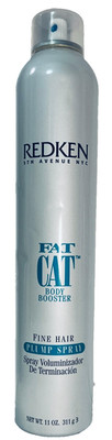 REDKEN FAT CAT BODY BOOSTER FINE HAIR PLUMP SPRAY 11 oz (789)