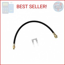 MuRealy Premium 18-Inch Rubber Brake Hose - Flexible Brake Line, 3/8"-24 Externa
