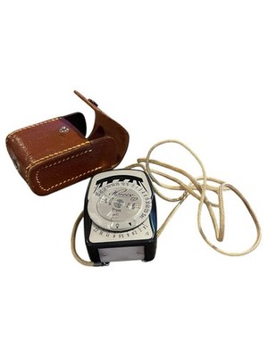 METRAWATT SELENIUM EXPOSURE METER HORVEX 2 Rare West Germany Nurnburg  Case