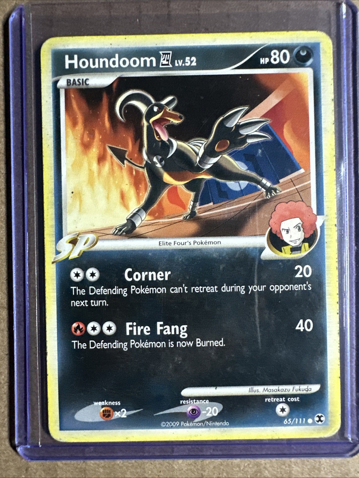 Pokemon Card Rising Rivals 2009 - Houndoom 65/111 HP