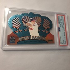 2000 Crown Royale Platinum Blue #42 Manny Ramirez/75