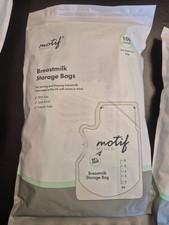Brand new, factory sealed Motif Medical breastmilk storage bags pump lot of 3