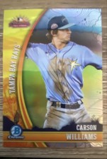 2024 Bowman Chrome - 2023 Afl Fall Stars Carson Williams #AFLS-7 (RC)
