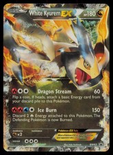 WHITE KYUREM EX BW63 HOLO P BLACK AND WHITE PROMO POKEMON MP on eBay