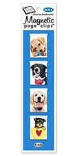Puppy Mini Photo Magnetic Page Clips Set of 4 by Re-marks