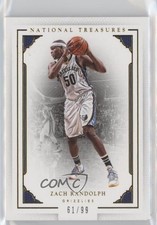 2015-16 Panini National Treasures 61/99 Zach Randolph #74 0je3