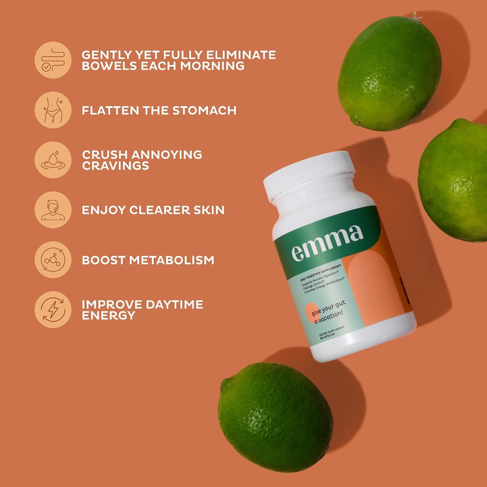 Emma - Colon Cleanse and Detox - Enhance Energy and Promote Intestinal Digestion