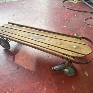 FLEXY RACER 300, Wheeled Coaster, Street Sled Racer, All Original