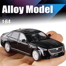 Masdi 1:64 CT6 Sedan Sports Model Diecast Collect Car Collect ornaments Black