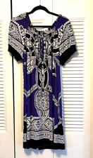 ENFOCUS STUDIO Women Short Sleeve Midi Dress Size 14W