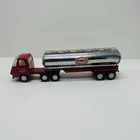 Pressed Steel Tonka Tractor Fuel Trailer Semi Truck & Buddy L Texaco Gas Tanker